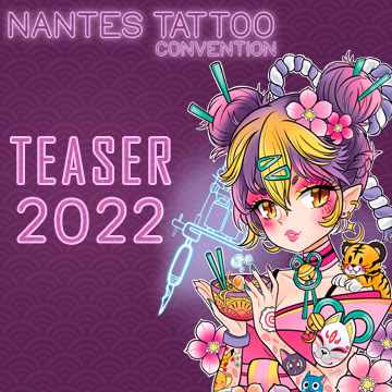 affiche nantes tattoo convention 2022